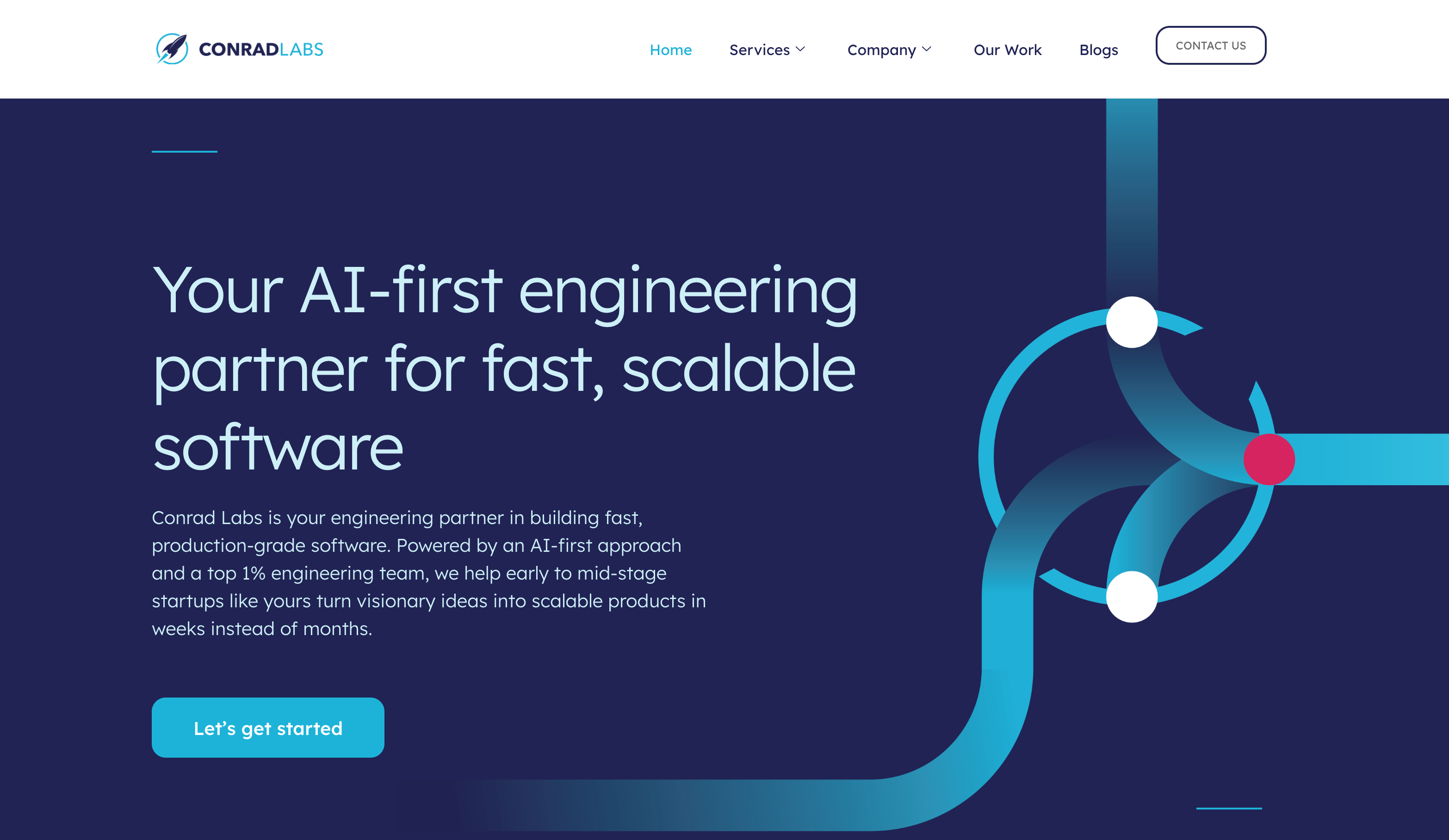 Conrad Labs  — Website Design & Strategy